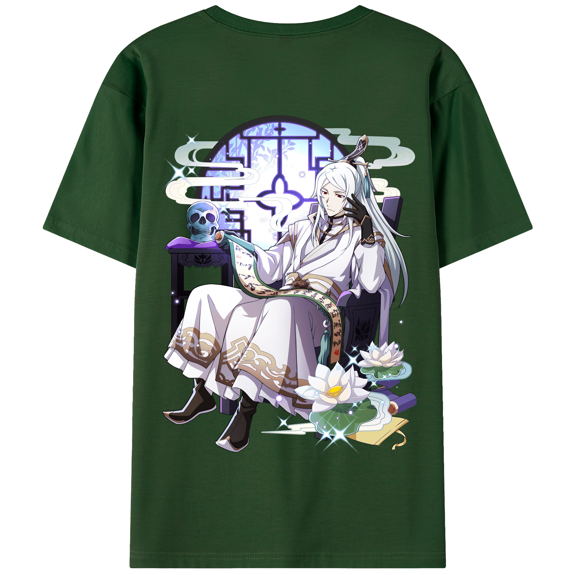 （画像用） 文豪ストレイドッグス Bungo Stray Dogs 綿100％半袖Tシャツ（背面プリント）